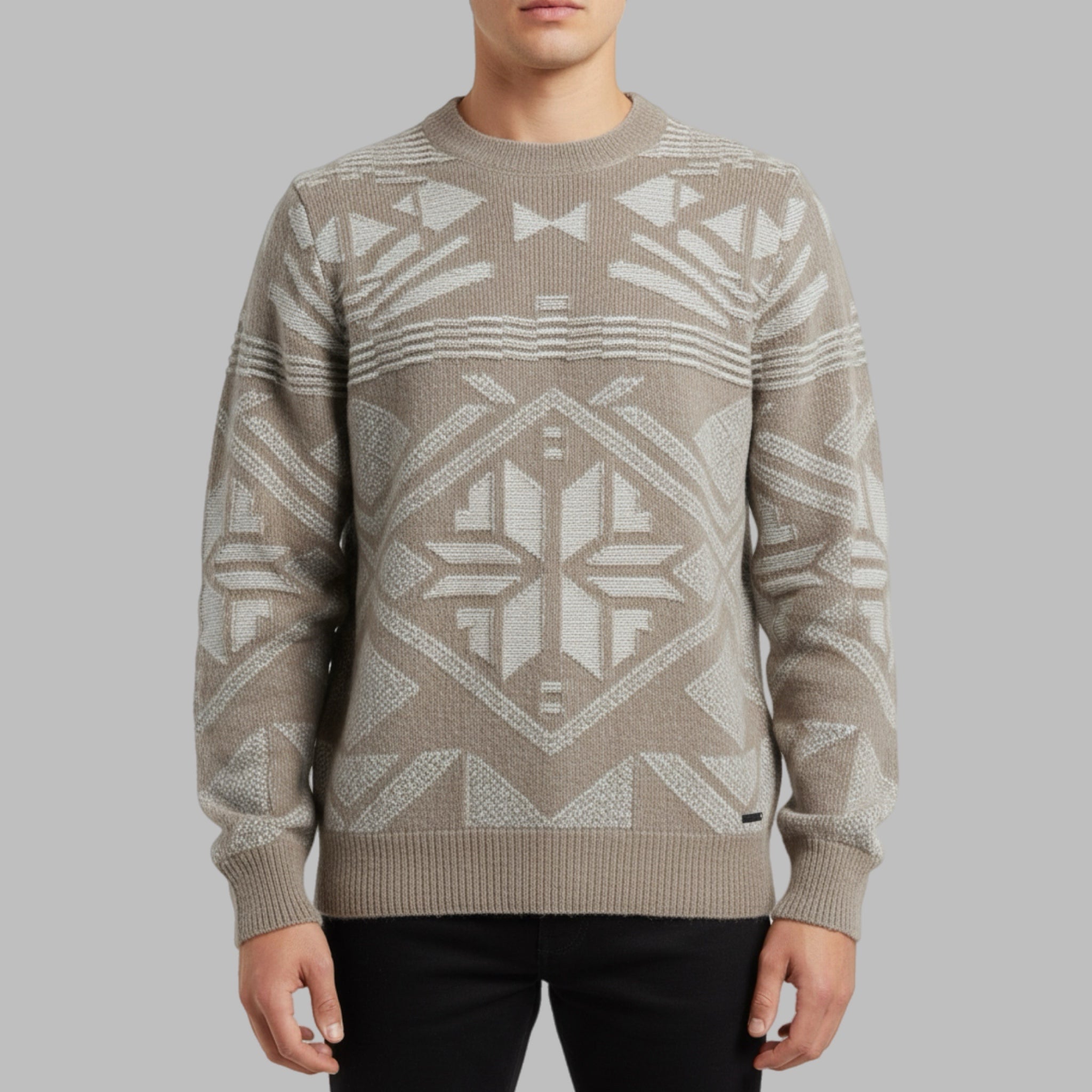 Maglia Nerovago uomo in ciniglia