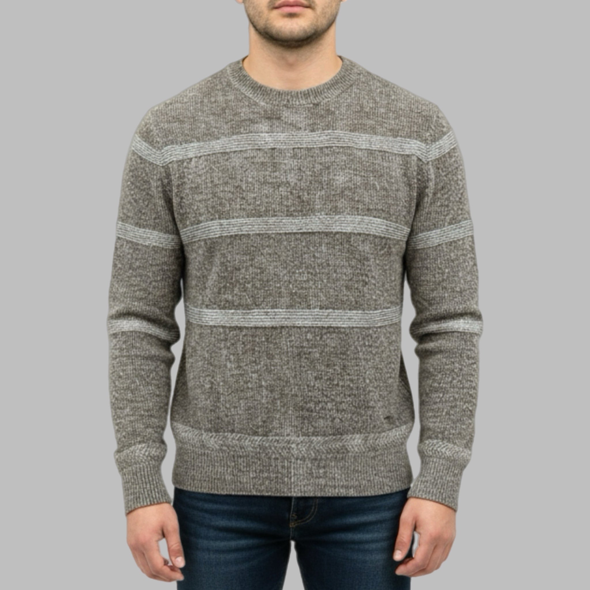 Maglia Nerovago uomo girocollo ciniglia