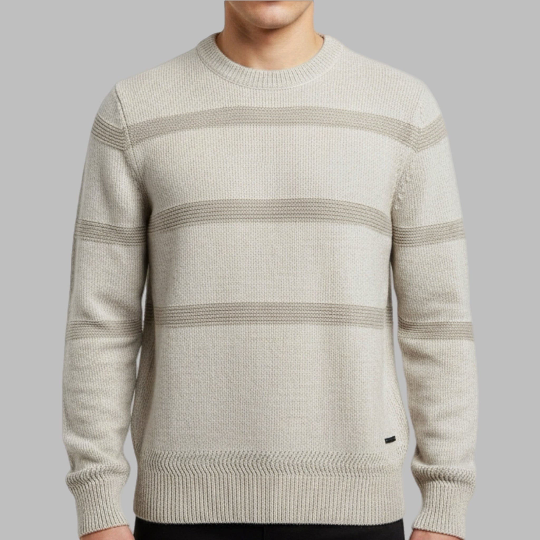 Maglia Nerovago uomo girocollo ciniglia