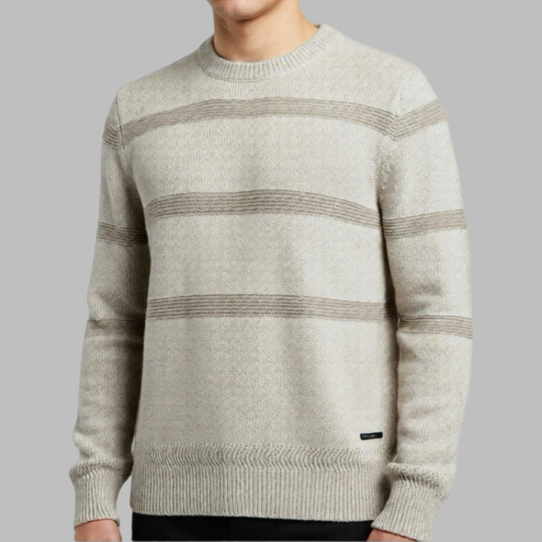 Maglia Nerovago uomo girocollo ciniglia