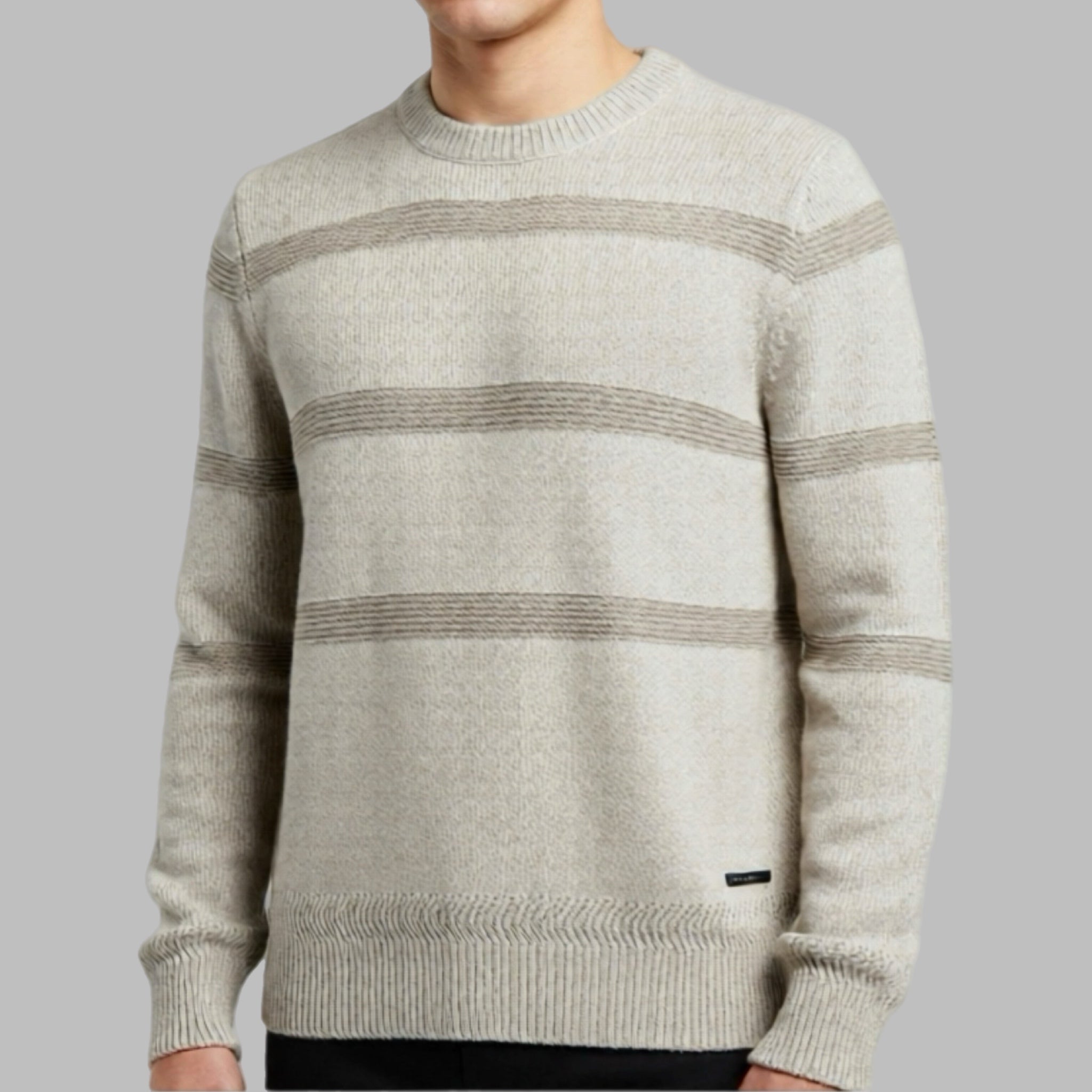 Maglia Nerovago uomo girocollo ciniglia