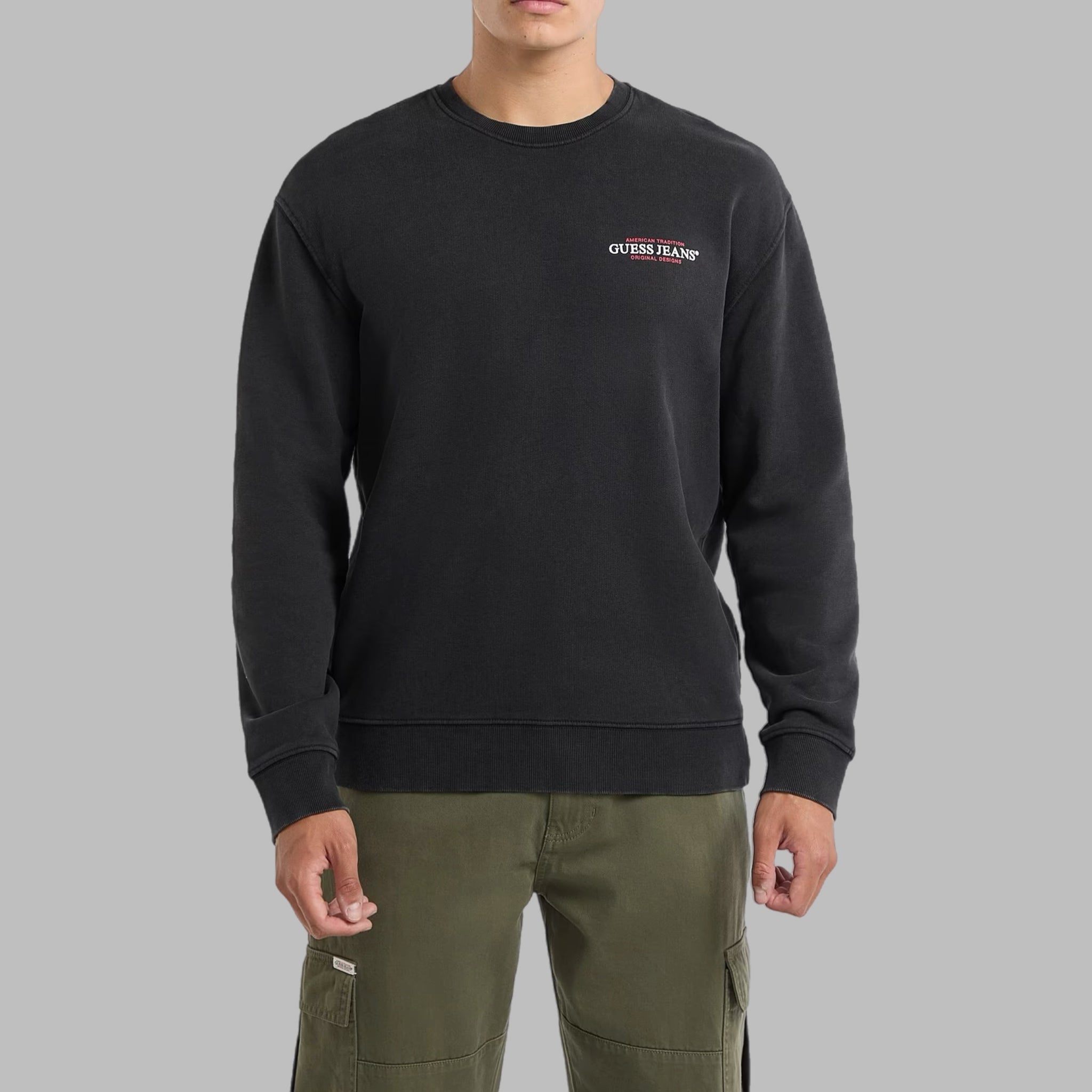 Felpa Guess uomo girocollo