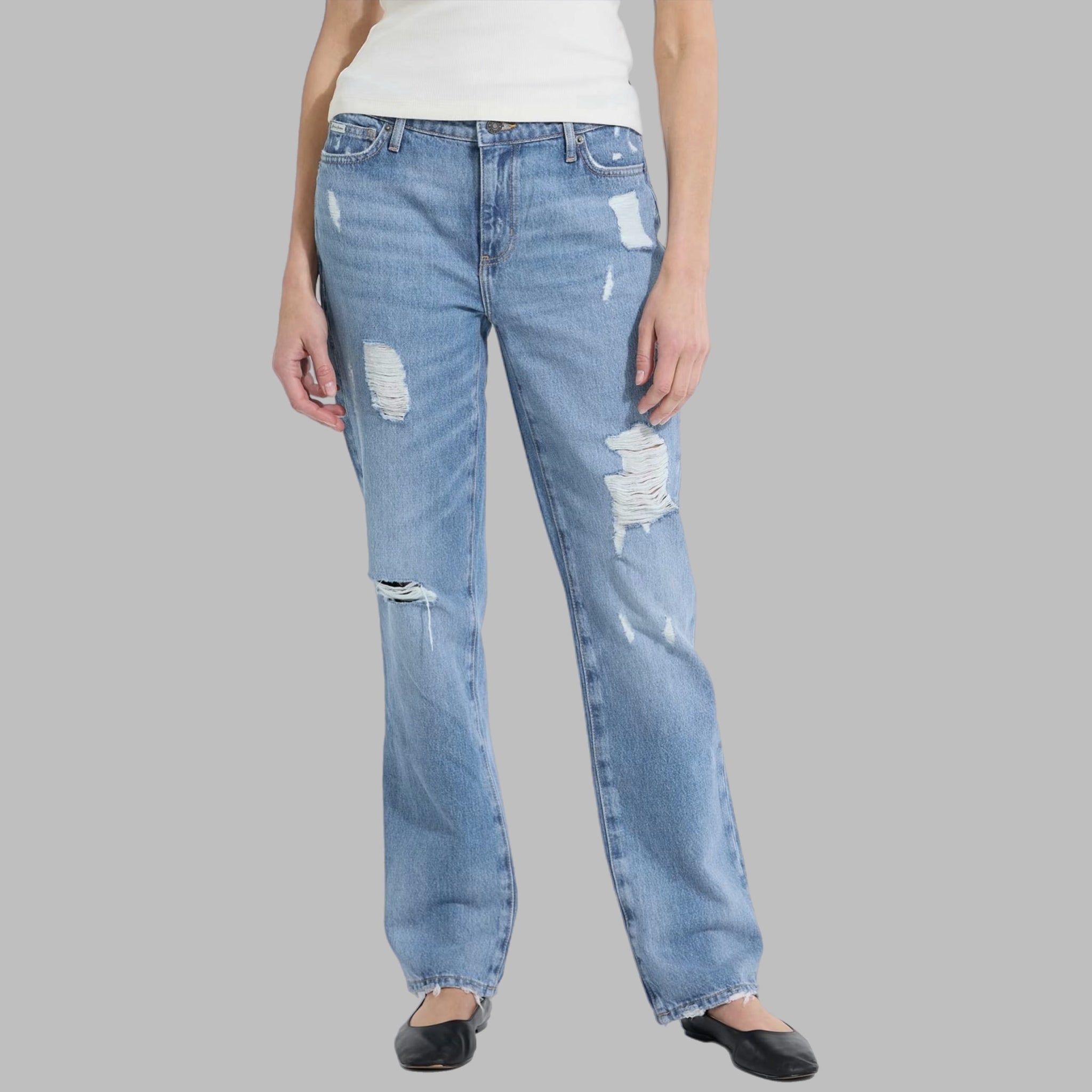 Jeans Guess G08 straight a vita media