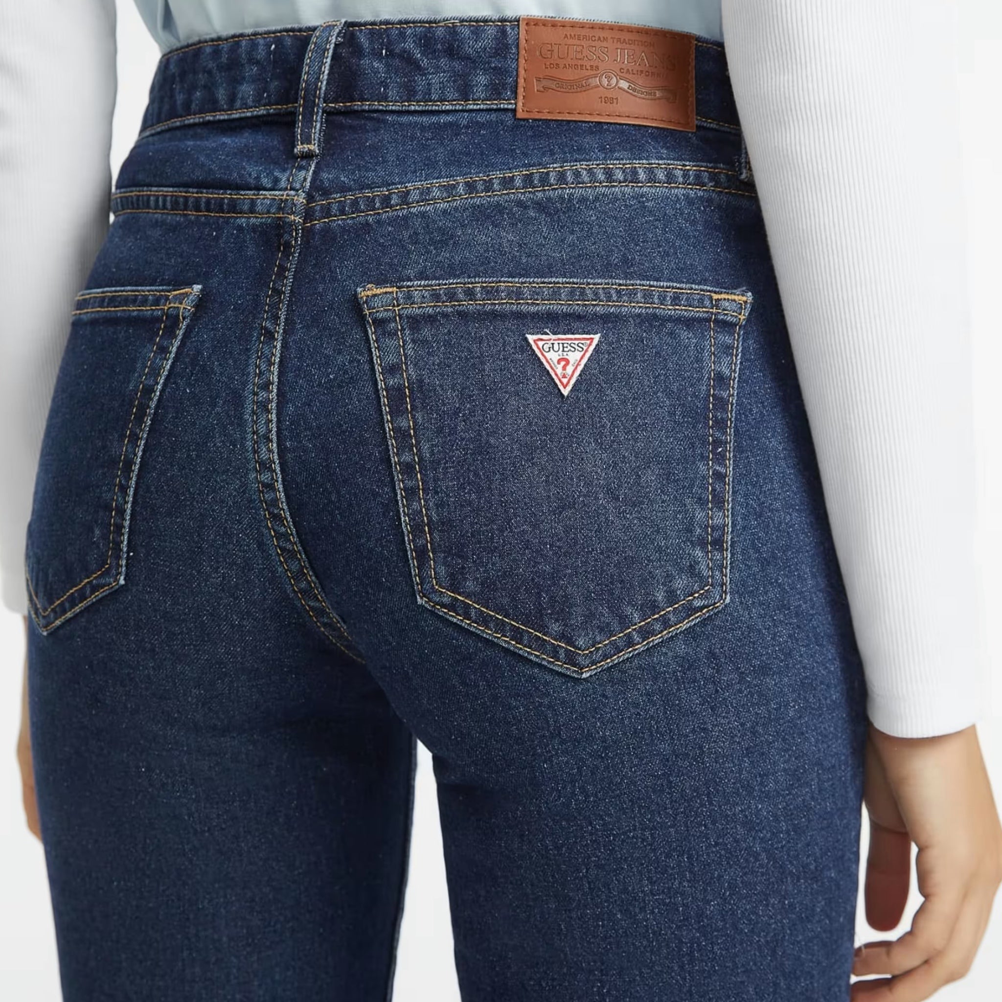 Jeans Guess G08 straight a vita media