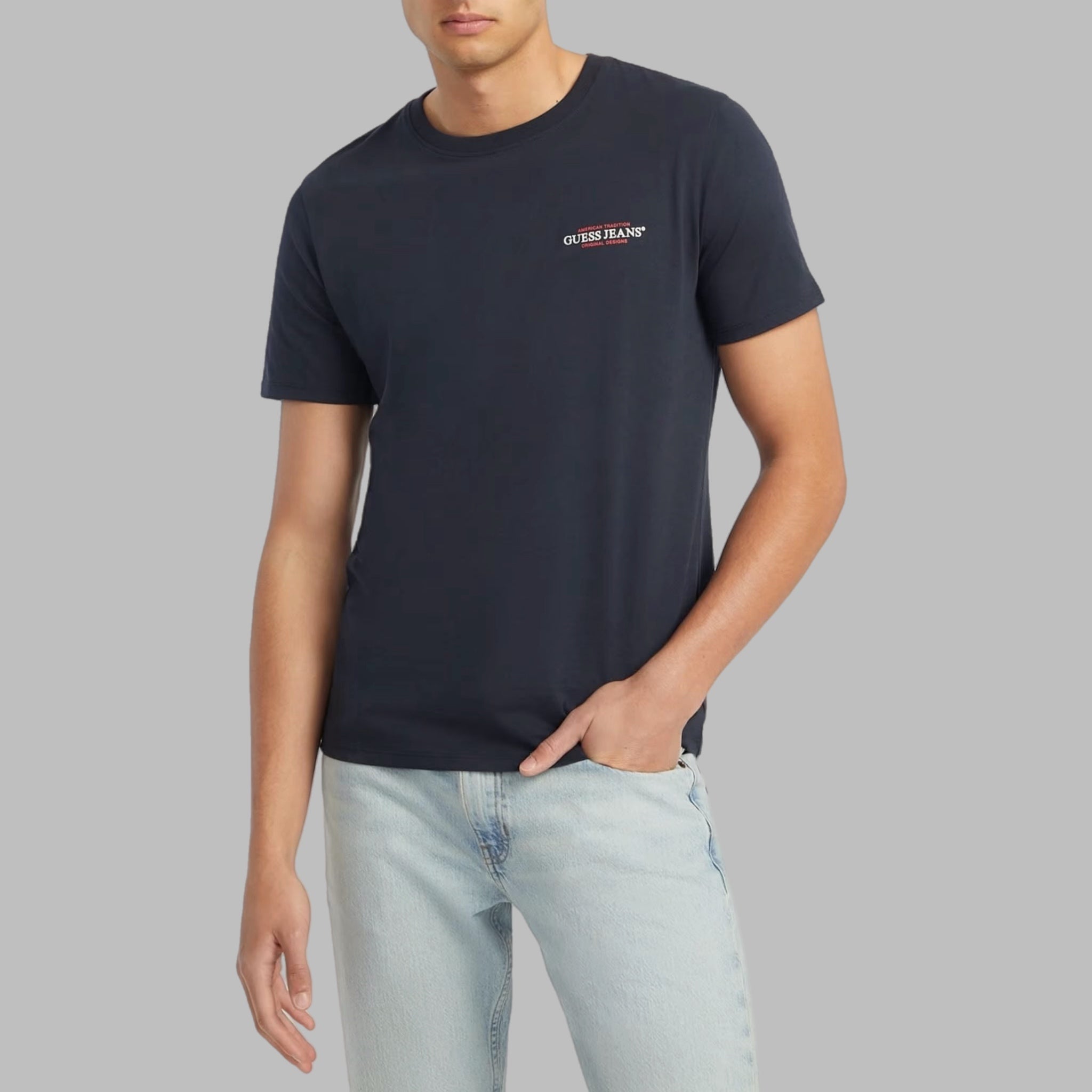 T-shirt Guess vestibilità slim con logo