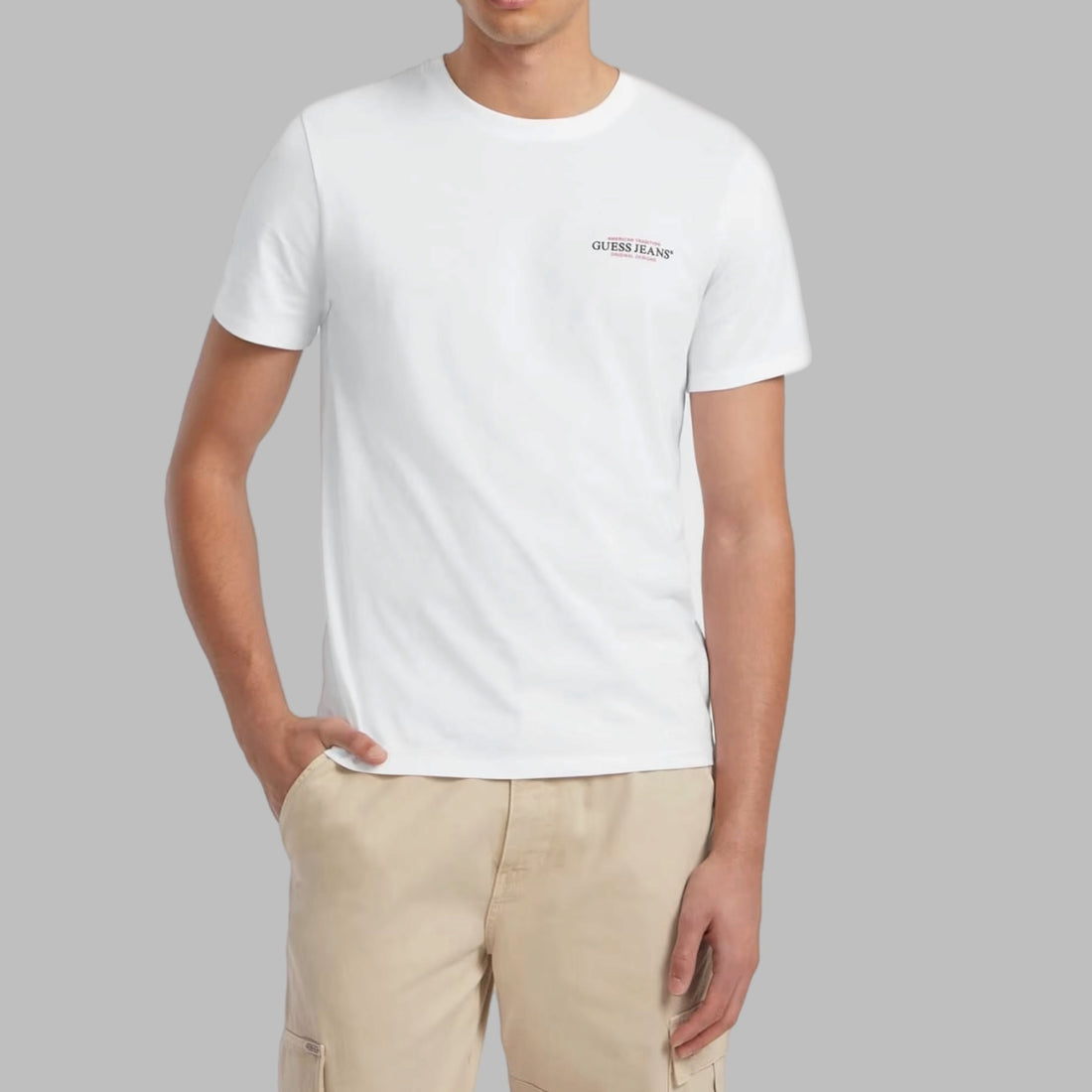 T-shirt Guess vestibilità slim con logo