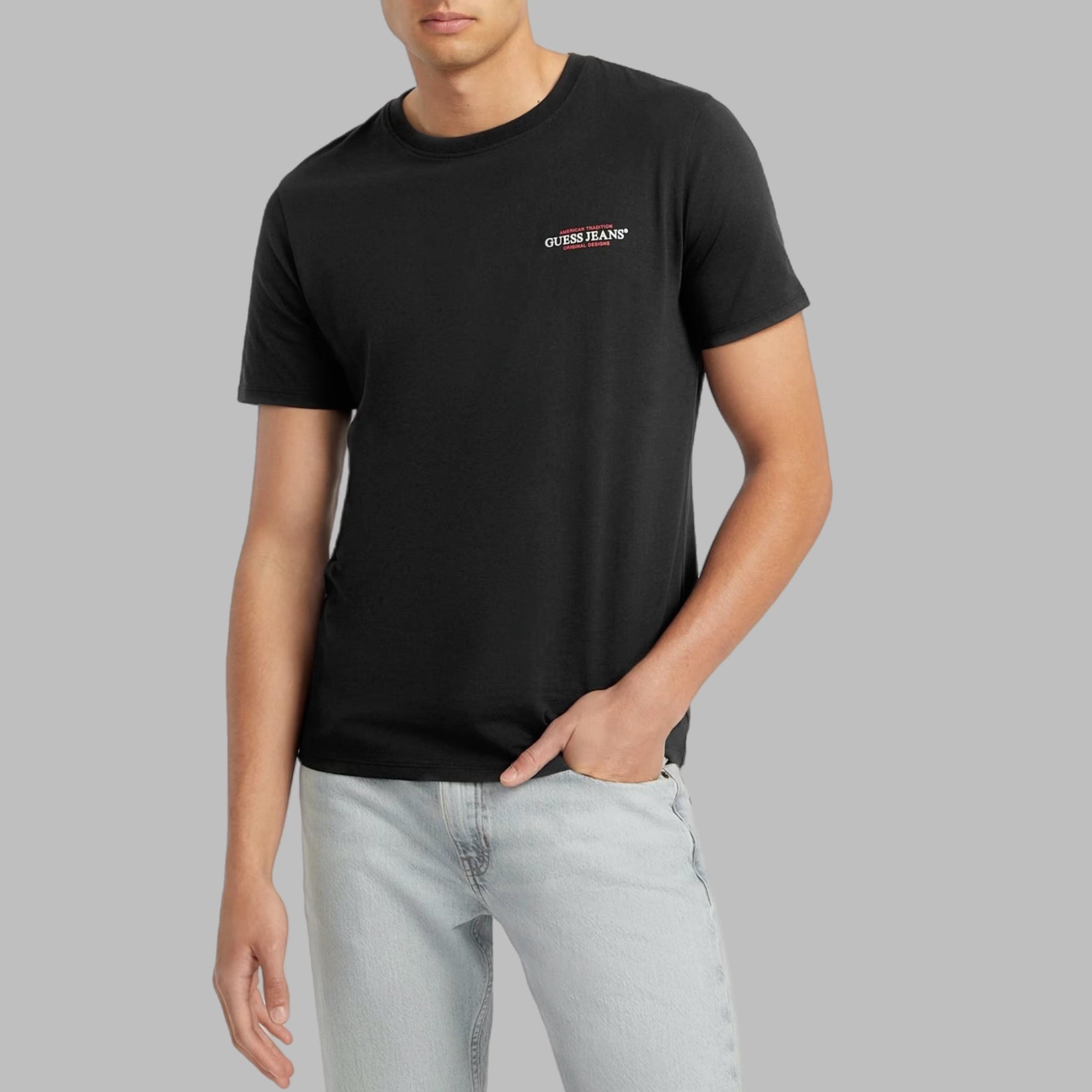 T-shirt Guess vestibilità slim con logo