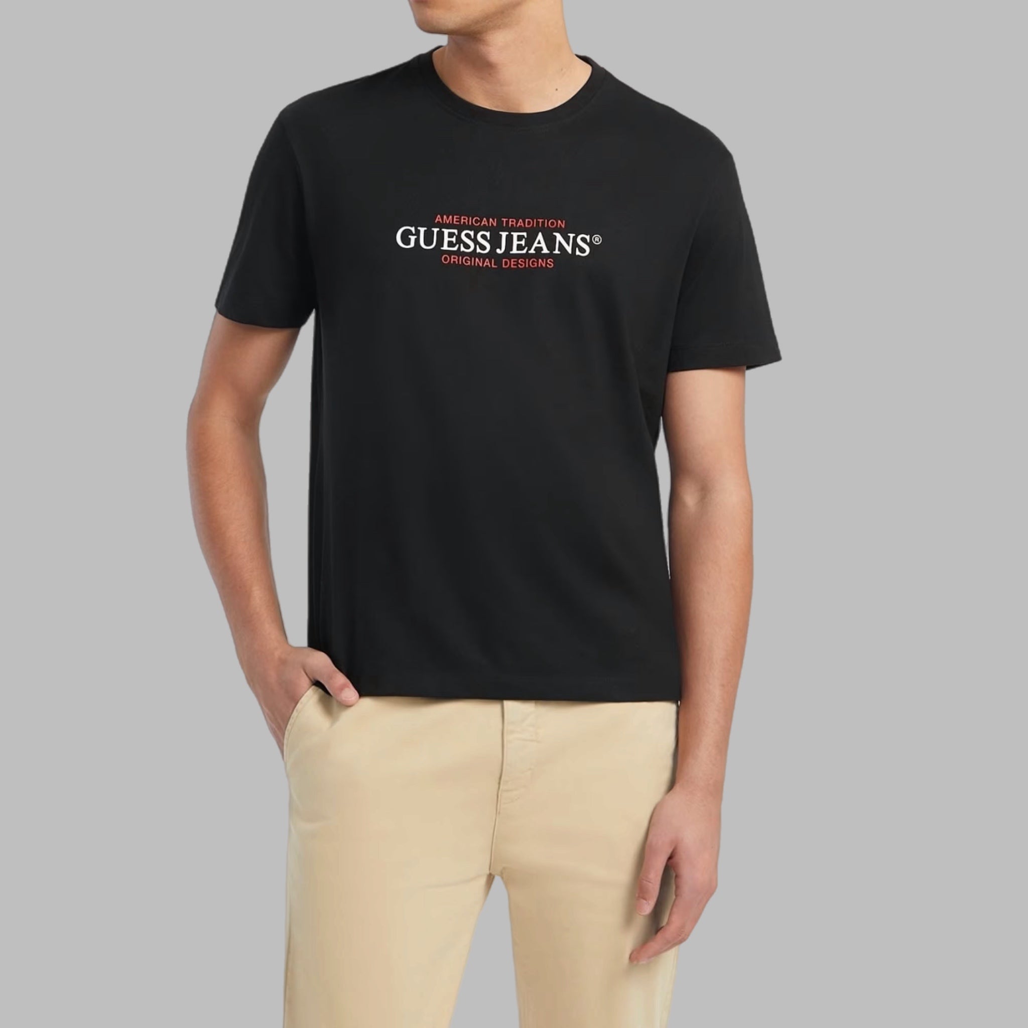T-shirt Guess vestibilità slim con logo
