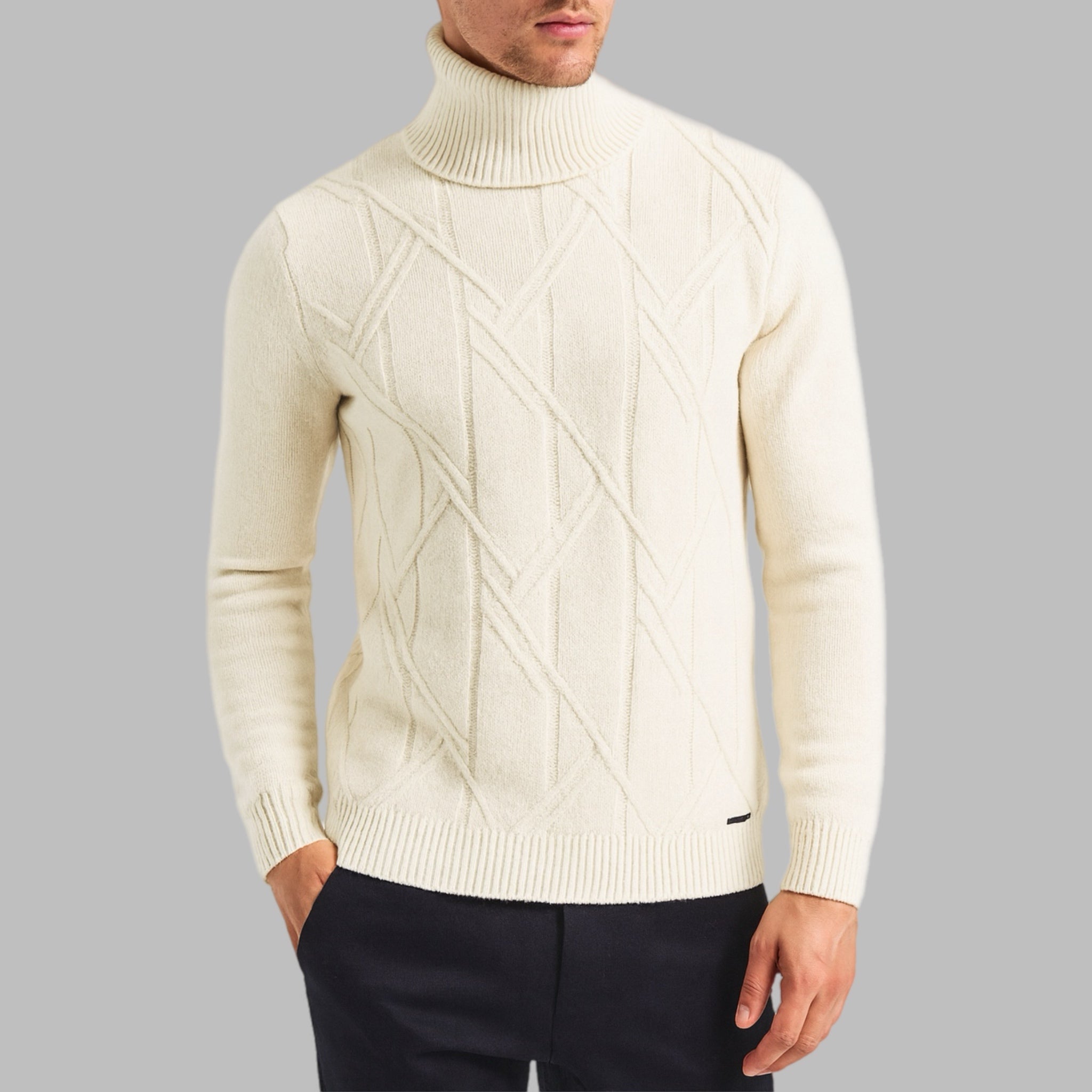 Dolce vita Nerovago uomo in ciniglia