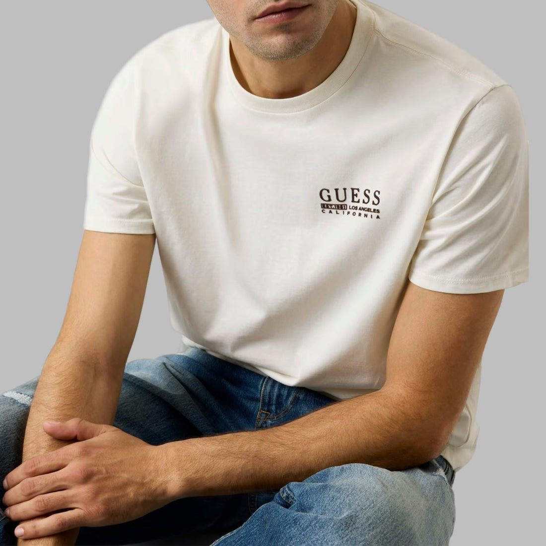 T-shirt GUESS uomo - M6RI05KBW41