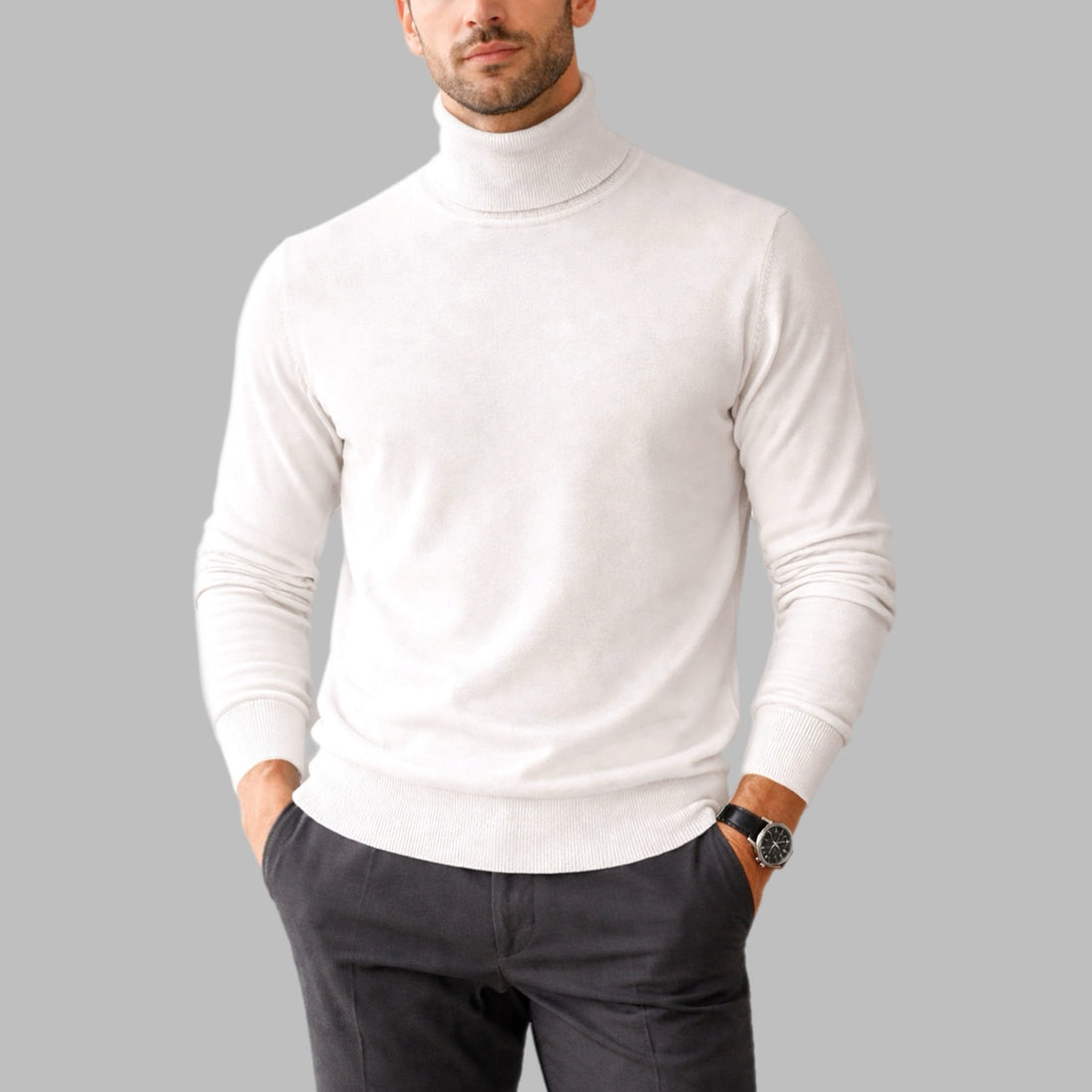 Maglia collo alto NEROVAGO uomo - 750507