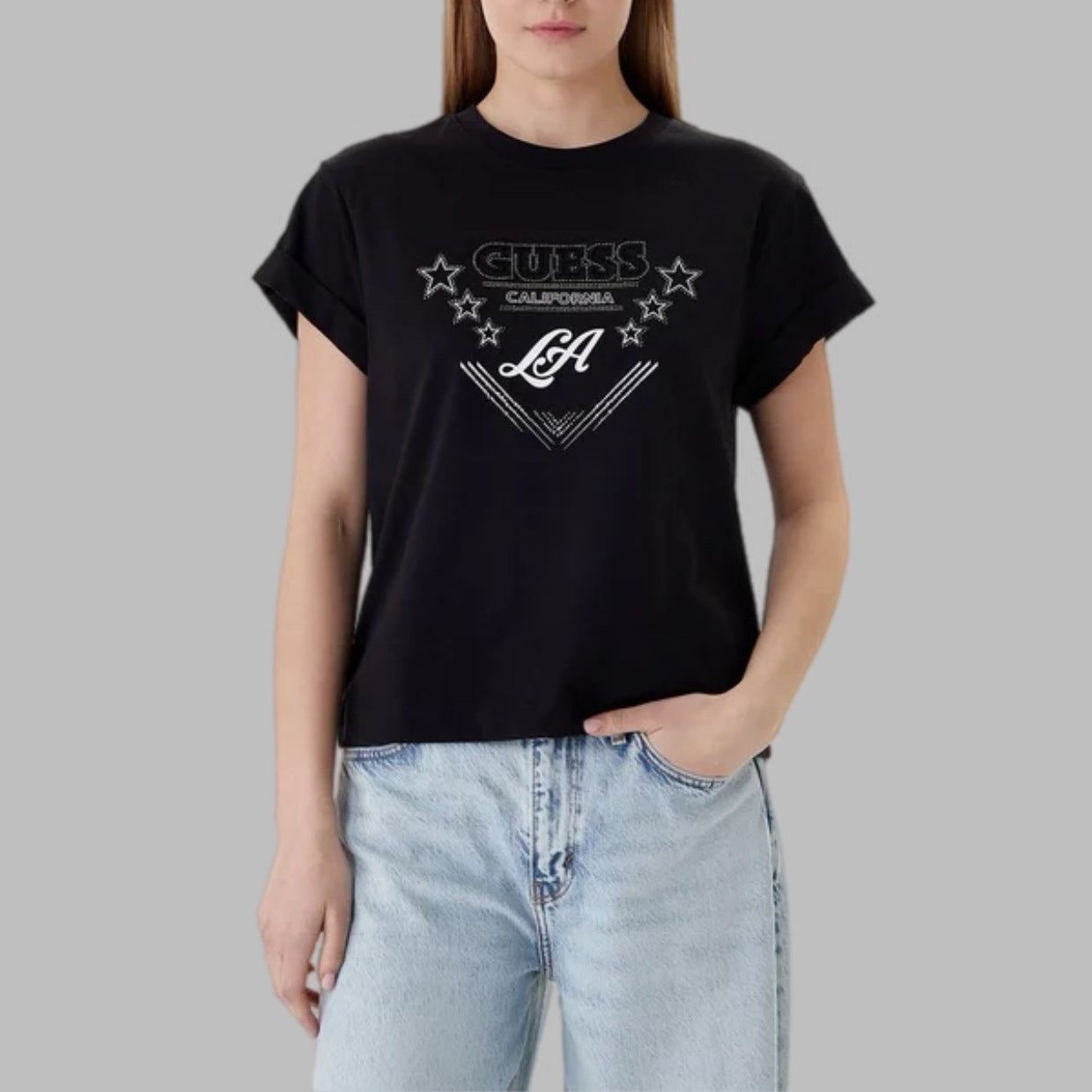 T-shirt GUESS W6RI30 I3Z14 Regular Fit