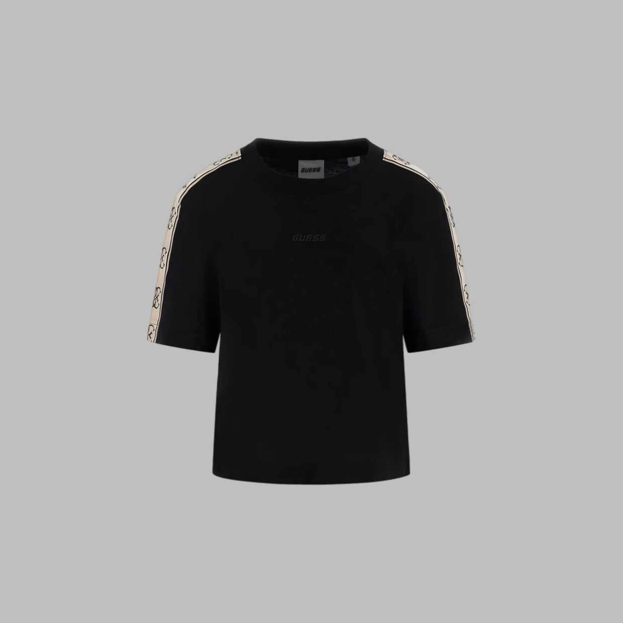 T-shirt GUESS corta con nastro logo - V3RI08I3Z14