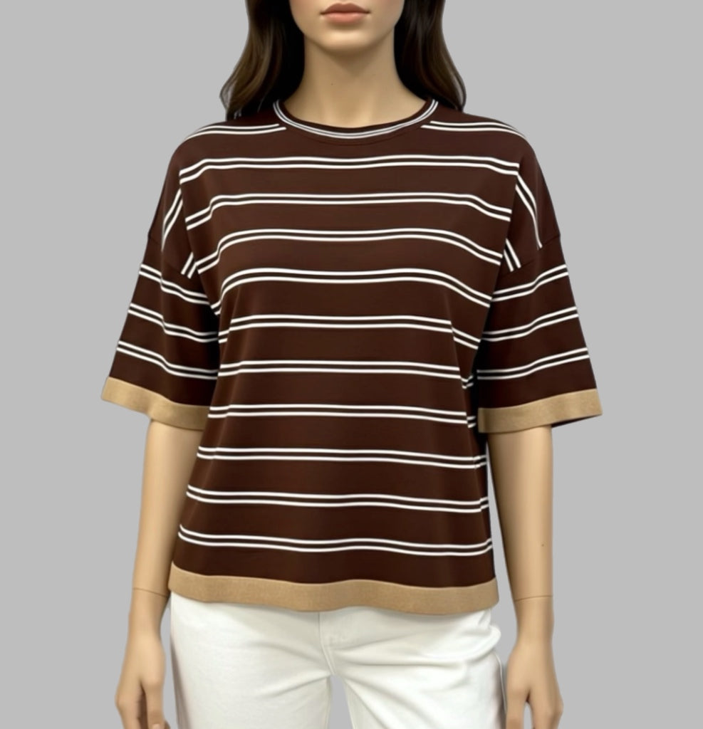 Maglia SHEIS girocollo lurex - DS6431